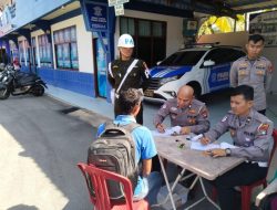 Polres Karimun Laksanakan Penegakan Hukum dan Penilangan
