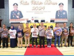 Rilis Akhir Tahun 2024,Kapolda Kepri Ajak Semua Pihak Jaga Situasi Kamtibmas Tetap Aman Dan Kondusif