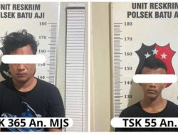 Polsek Batu Aji Bersama Tim Gabungan Berhasil Ungkap Kasus Jambret,Tiga Pelaku Diamankan