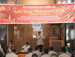 Polresta Barelang Gelar Peringatan Isra Mikraj Nabi Muhammad SAW 1446 H