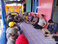 Polsek Bulang Manfaatkan Jumat Curhat untuk Jalin Silaturahmi dengan Warga Pulau Buluh