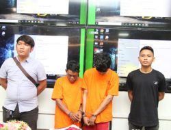Polsek Galang Bersama Tim Jatanras Polresta Barelang Berhasil Ungkap Kasus Pencurian dengan Kekerasan, Dua Pelaku Ditangkap