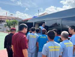 Overkapasitas, Rutan Batam Mutasi 55 Warga Binaan ke Lapas Batam