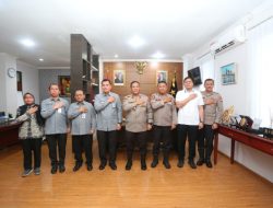 Irjen. Pol. Asep Safrudin Kapolda Kepri Terima Kunjungan Silaturahmi Kakanwil Kemenkum Kepri, Bahas Sinergi Pembinaan Dan Penegakan Hukum
