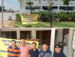 Warga Tolak Rencana Pembukaan Akses Jalan oleh Pihak Apartemen Baloi Batam