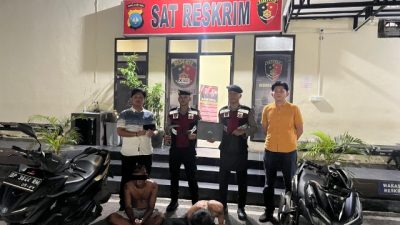 Respon Cepat Polda Kepri Ditsamapta Polda Kepri Amankan Dua Pelaku Begal Dalam 11 Menit