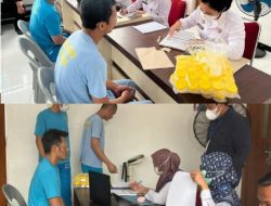 Rutan Batam Gelar Skrining TBC Bekerja Sama Dengan Dinas Kesehatan