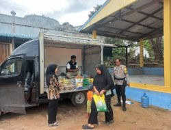 Gerakan Pangan Murah Polsek Galang dan Bulog Batam Hadirkan Bahan Pokok Terjangkau bagi Warga Galang