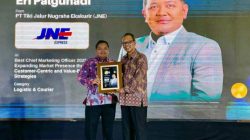 JNE Raih Penghargaan Best Chief Marketing Officer (CMO) Award 2025