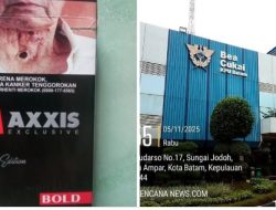 Rokok Maxis Tanpa Cukai Dijual Bebas.Publik Menunggu Tindakan Tegas Jajaran Bea Cukai Batam