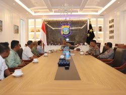 Kapolda Kepri Irjen Pol Asep Safrudin Terima Kunjungan Silaturrahmi Pangkoarmada I