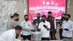 Polres Karimun Musnahkan 1,3 Kg Sabu, Selamatkan Ribuan Jiwa dari Bahaya Narkotika