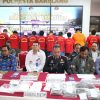 Dipimpin Kapolresta Barelang, Satresnarkoba Musnahkan Barang Bukti Narkotika Hasil Ungkap 9 Kasus