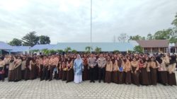 Sat Lantas Polres Karimun Gelar Police Goes To School Di SMPN 3 Tebing