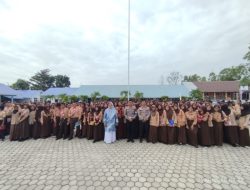 Sat Lantas Polres Karimun Gelar Police Goes To School Di SMPN 3 Tebing