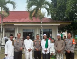 Sholat Istisqa di Galang, Wujud Kebersamaan Polri dan Masyarakat Memohon Turunnya Hujan