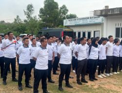 Semangat Hari Bakti Pemasyarakatan ke- 62, Rutan Batam dan UPT Pemasyarakatan Kota Batam Gelar Aksi Bersih Masjid Syahrom Ba’dawi