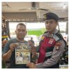 Polsek Lubuk Baja Gencarkan Pemberian Brosur Himbauan kepada Pelaku Usaha Scrap untuk Cegah Tindak Pidana