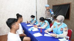 POLDA KEPRI KEDEPANKAN PRINSIP BETAH DALAM PELAKSANAAN RIKKES TAHAP I SELEKSI BINTARA POLRI T.A. 2026