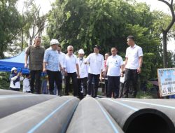 Kepala BP Batam Tinjau Pemasangan Jaringan Pipa Distribusi Air Minum