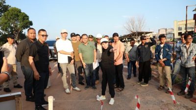 Li Claudia Chandra Pantau Pengerjaan Sejumlah Proyek.BP Batam Pastikan Proyek Berjalan Optimal