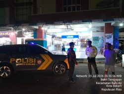 Polsek Batu Aji Gelar Cipta Kondisi dan KRYD untuk Menjaga Stabilitas Kamtibmas di Wilayah Hukum Batu Aji
