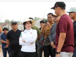 Wakil Wali Kota Batam, Li Claudia Chandra Meninjau Sejumlah Titik Pembangunan Drainase