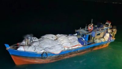 BC Batam Amankan Kapal Kayu Berisi Barang Campuran Diangkut Tanpa Pemberitahuan Pabean
