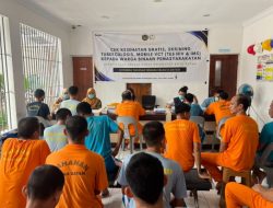 PEDULI KESEHATAN WARGA BINAAN, RUTAN BATAM PERKUAT LAYANAN VCT BERSAMA DINKES KOTA BATAM